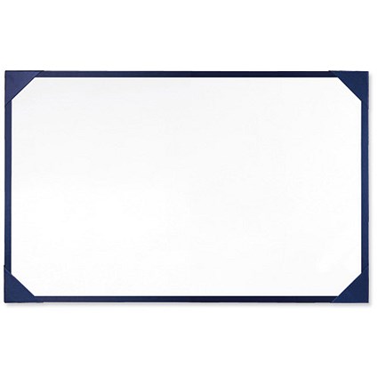 Leathercraft Commercial Blotter Half Demy W445xD285mm Blue