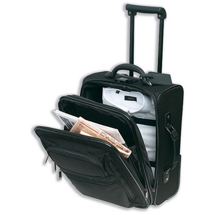 Masters On-Board Laptop Case Office Bag Padded with Telescopic Handle W375xD230xH450mm Black