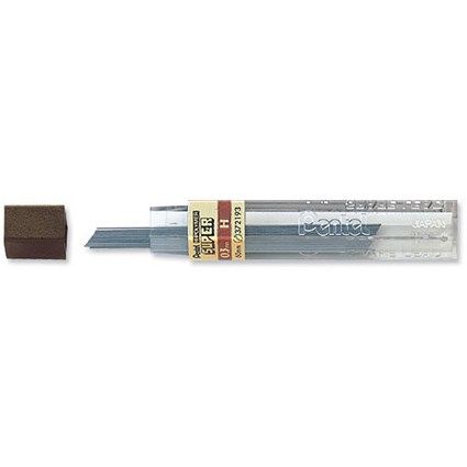 Refill Lead Extra-strong Hi-polymer, HB, 0.3mm, 12 Tubes