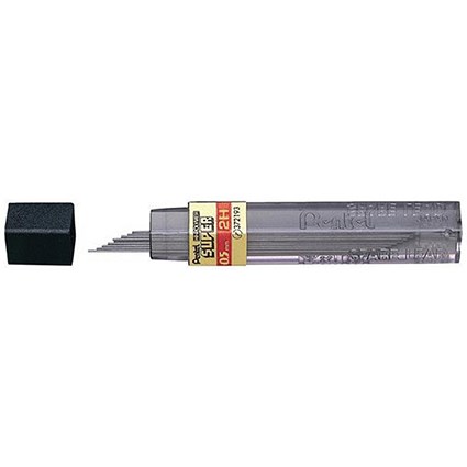 Refill Lead Extra-strong Hi-polymer / 2H / 0.5mm / 12 Tubes