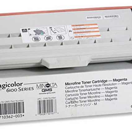 Konica Minolta Laser Toner Cartridge Magenta for Magicolor 6100 Ref 1710362-003