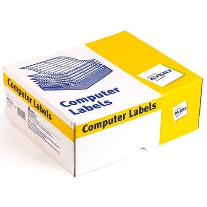 Avery Computer Labels / One Wide on Web / 102x37mm / 6423/1 / 10000 Labels