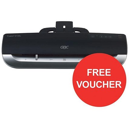 GBC Fusion 3100L High Speed Laminator / Up to 350 Microns / A3 / Redeem your FREE £10 High Street Vouchers