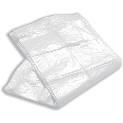 5 Star Swing Bin Liners, Light Duty, 40 Litre, 325x550x750mm, Clear, Pack of 100