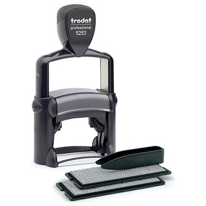 Trodat Professional 5253 D-I-Y Stamp Kit / Black