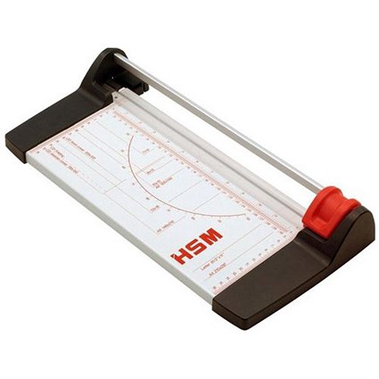 HSM T3206 Rotary Trimmer Cutting Length 320mm Capacity 6x 70gsm W427xD210xH62mm A4 Ref 1000721