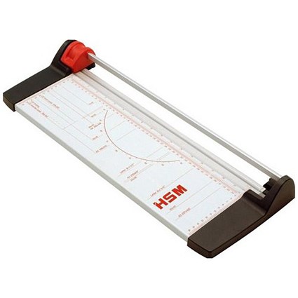 HSM T4606 Rotary Trimmer Cutting Length 460mm Capacity 6x 70gsm W567xD210xH62mm A3 Ref 1000722
