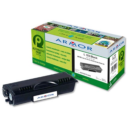 Armor Compatible Laser Toner Cartridge High Yield Black [Brother TN3060 Equivalent] Ref K12083