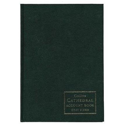 Collins D540 Double Entry Minute Account Book - 192 Pages
