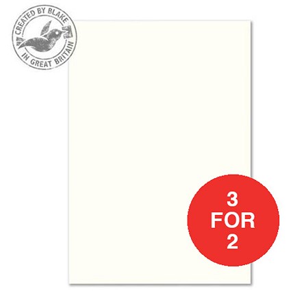 Blake Premium A4 Paper / Wove Finish / High White / 120gsm / Ream (500 Sheets) / 3 for the price of 2