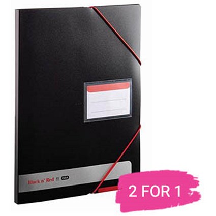 Black n' Red Display Book, Opaque, Buy 1 Get 1 Free