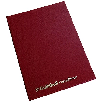 Guildhall Headliner Account Book 38/12Z - 12 Cash Columns
