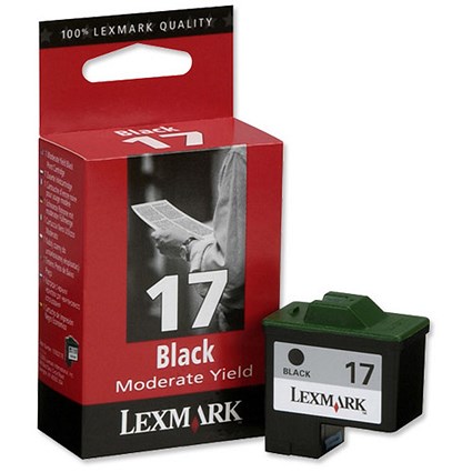 Lexmark 17 Black Inkjet Cartridge