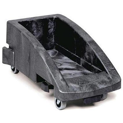 Rubbermaid Slim Jim Trolley for Recycling / W381xD595xH275mm / Black