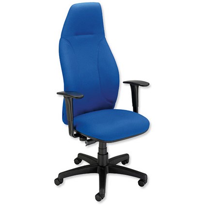 Adroit Posture Very High Back Executive Armchair Seat W535xD495xH430-540mm Blue