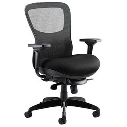 Adroit Montgomery Heavy Duty Armchair - Black