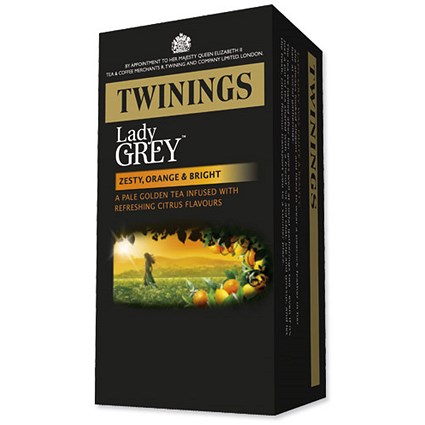 Twinings Lady Grey Tea Bags - Pack of 20