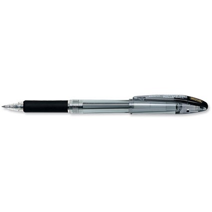 Zebra Jimnie Rollerball Gel Ink Pen / Medium / Black / Pack of 12