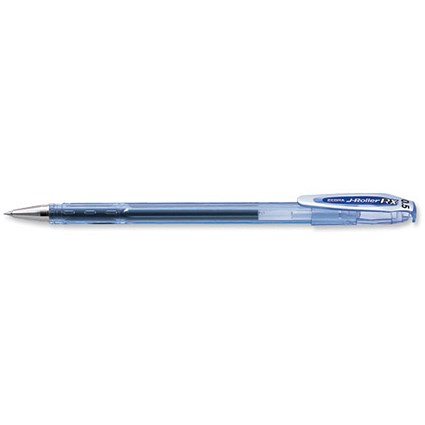 Zebra RX Rollerball Gel Ink Stick Pen / Fine / Blue / Pack of 12