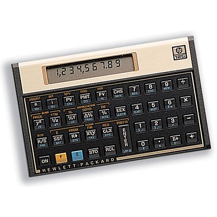 Hewlett Packard [HP] Calculator Financial Battery-power 10 Digit over 120 Functions Ref HP12C
