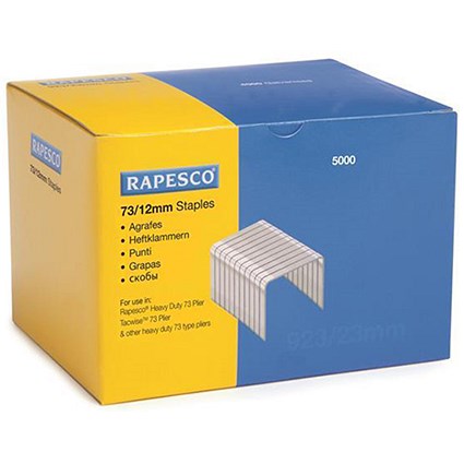 Rapesco 73/12 Tacwise Staples - Box of 5000