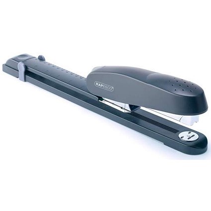 Rapesco Long Arm Stapler / 300mm Reach / Black