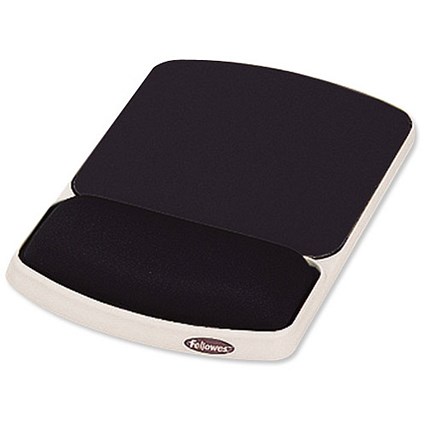 Fellowes Premium Gel Mousepad with Wrist Support - Graphite