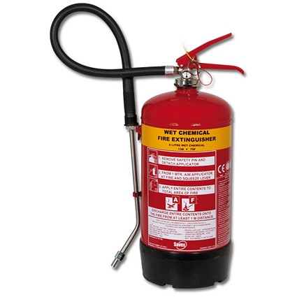 IVG Fire Extinguisher Wet Chemical Foam 6L