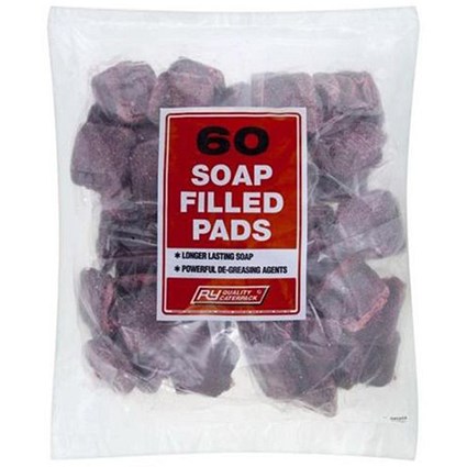 Caterpack Soap Filled Pads - Pack of 60