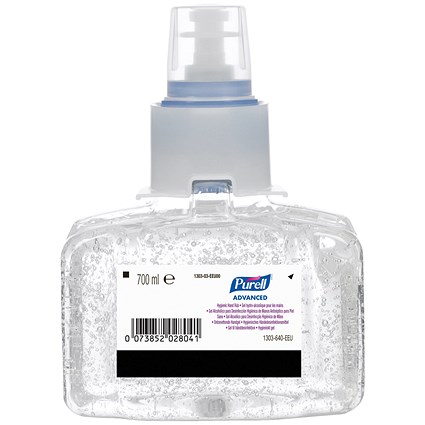 Purell Advanced Hygienic Hand Rub Refill, 700ml