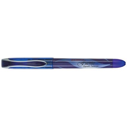 Zebra Fuente Disposable Fountain Pen / Blue / Pack of 12