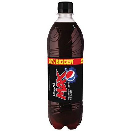 Pepsi Max - 24 x 600ml Bottles