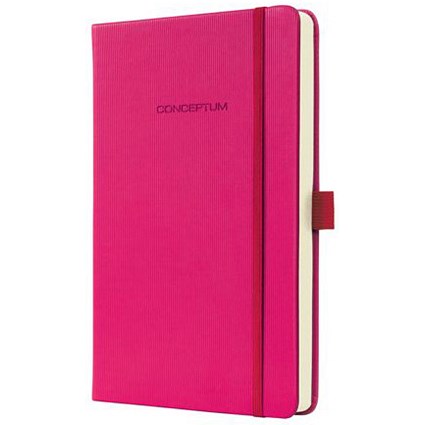 Sigel Conceptum Hard Cover Notebook / A5 / Ruled / 194 Pages / Pink