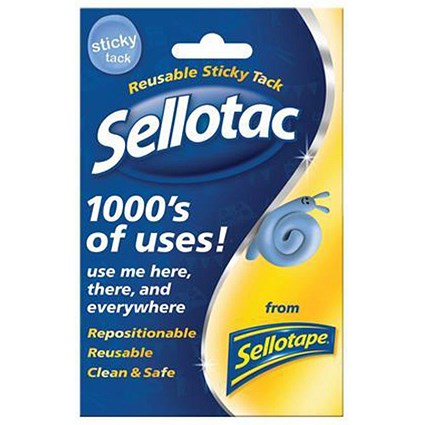 Sellotac Sticky Tack / 84g / Pack of 12