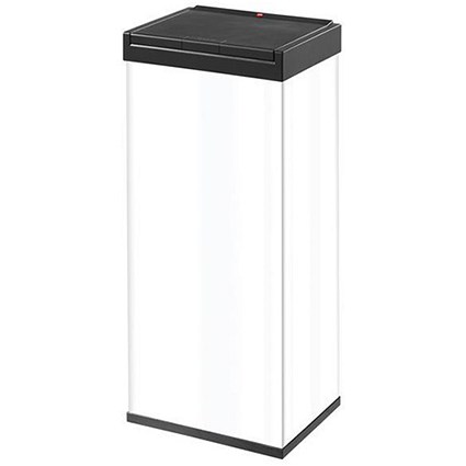 Big Bin Touch - High Strength, Impact Resistant Plastic - Flat Packed - 60 Litre Capacity - White