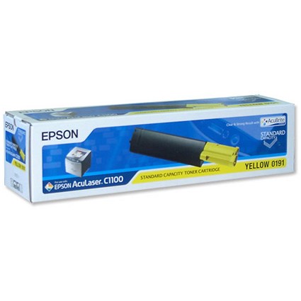 Epson S050191 Yellow Laser Toner Cartridge