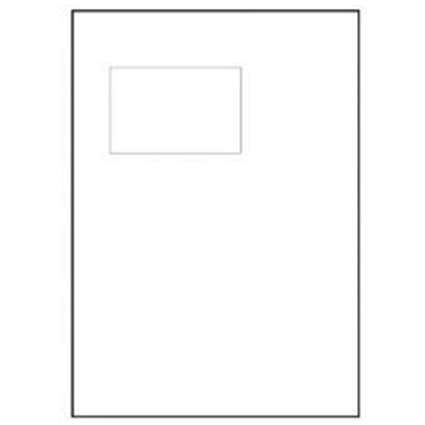 Avery Integrated Single Label Sheet / 110x80mm / White / L4837/ 1000 Sheets