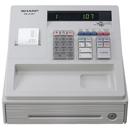 Sharp Cash Register 80PLUs White Ref XEA107WH
