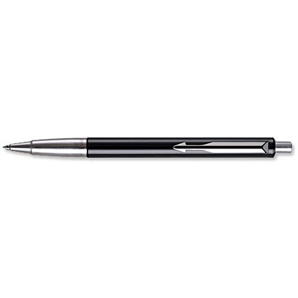 Parker Vector Standard Ball Pen Durable with Stainless Steel Nib and Trim Black