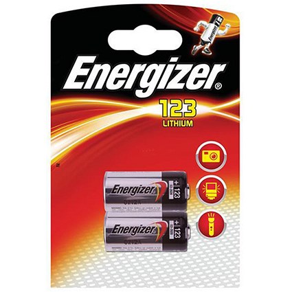 Energizer Lithium Batteries for Cameras - Pack of 2