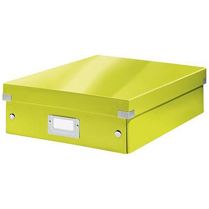 Leitz WOW Click & Store Organiser Box / Medium / Green