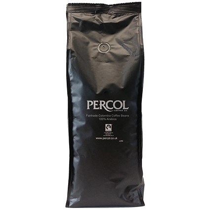 Percol Colombia Coffee Beans Fairtrade - 1kg
