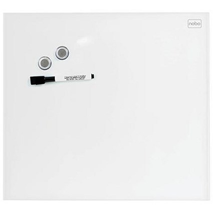Nobo Diamond Magnetic Drywipe Board / 300x300mm / White