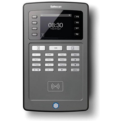 Safescan TA-8015 - Clocking In System with WiFi Enabled RFID and PCAc