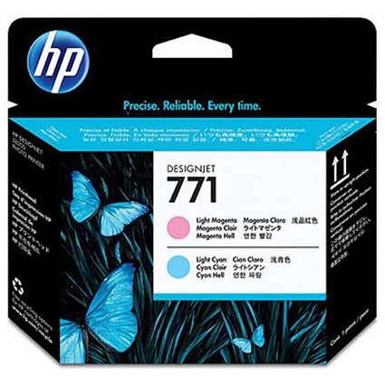 HP 771 DesignJet Light Magenta/Light Cyan Printhead