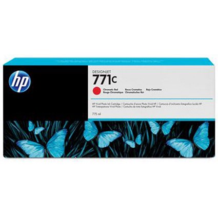 HP 771C DesignJet Chromatic Red Ink Cartridge