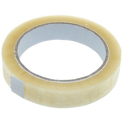 ValueX Easy Tear Tape 18mmx66m Clear (Pack 6) -