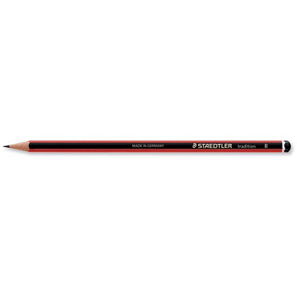 Staedtler 110 Tradition Pencil Cedar Wood B [Pack 12]