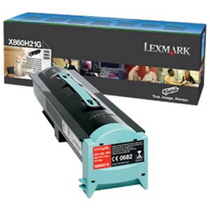 Lexmark X860H21G High Yield Black Laser Toner Cartridge
