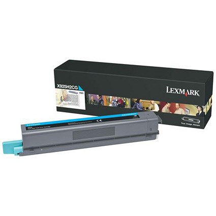 Lexmark X925H2CG High Yield Cyan Laser Toner Cartridge